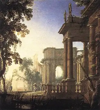 Landscape with Jephthah and his daughter