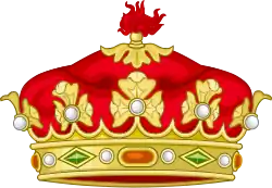 Heraldic Coronet of Spanish Grandee