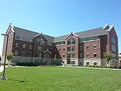 Photograph of Building 11 (formerly 27) in Heritage Halls.