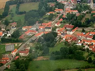 An aerial view of Hermaville
