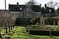 Herringston House from the east, taken from within its walled garden.