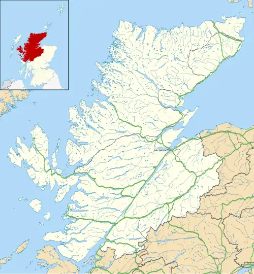 Insh is located in Highland