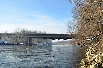 Bridge over Mura River, highway Vučja vas–Beltinci, Slovenia (2003)