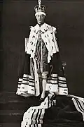 George VI in the 1937 Imperial State Crown