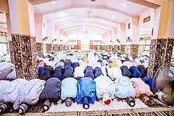 Vice President of Nigeria paying homage to the Emir of Sokoto.