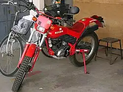 Fire motorcycle