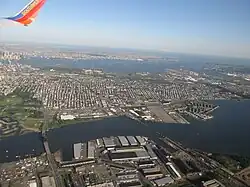 Greenville is located between the Newark Bay and Upper New York Bay