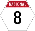 Nasional 8 shield}}