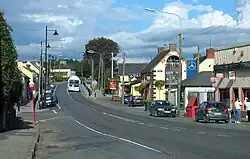 The R772 as Main Street, Camolin