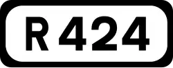 R424 road shield}}