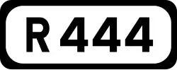 R444 road shield}}