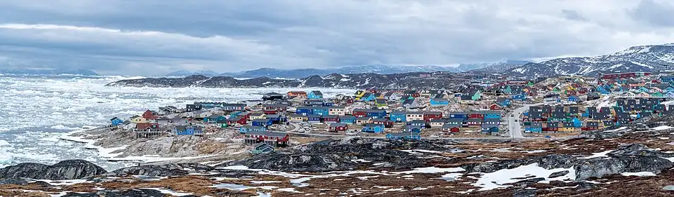 Panorama of Ilulissat
