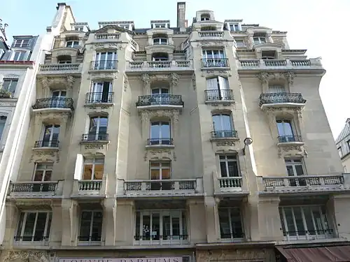 La Semeuse de Paris building, by Frantz Jourdain (1912)14–16, rue du Louvre in the 1st arrondissement. ,