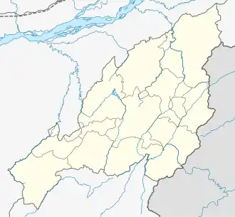 Englan is located in Nagaland