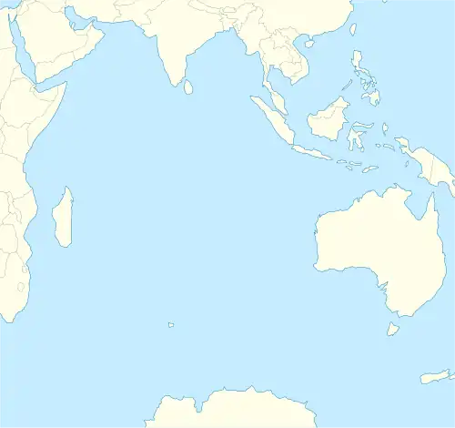 Zond 5 is located in Indian Ocean