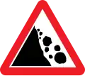 Falling rocks