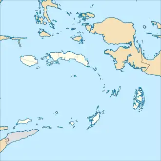 Manuk is located in Maluku