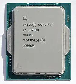Intel Core i7, a modern x86-compatible, 64-bit multicore processor