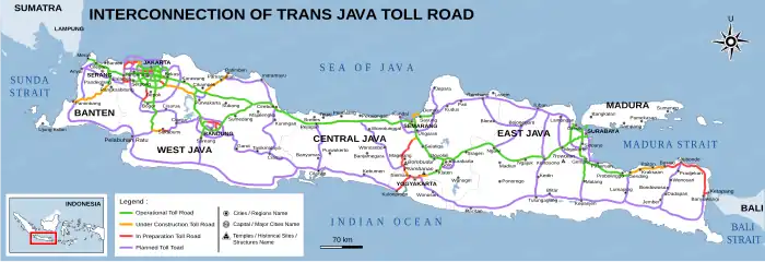Latest Trans-Java map
