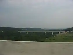 A picture of the I-271 bridge over the Cuyahoga River