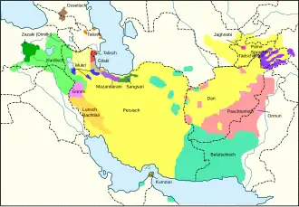 Gippert, Jost (1999), Iranische Sprachen / Iranian Languages[83]