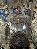 The vault's and dome's frescos