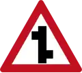 Staggered crossroads
