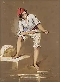 Young Italian Fisherboy