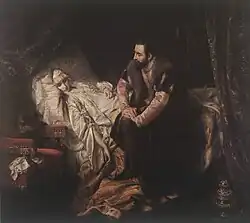 The death of Barbara Radziwiłłówna, Józef Simmler