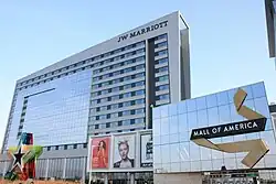 JW Marriott hotel at the Mall of America