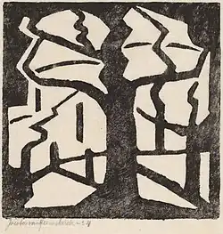 Jacoba van Heemskerck van Beest, Tree, c. 1915, NGA 153657 National Gallery of Art