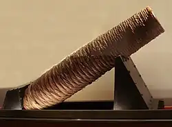 Coastal wooden cannon built by the daimyō at the order of the bakufu for Commodore Perry's arrival