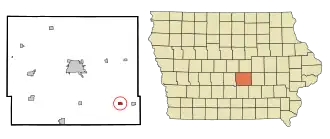 Location of Sully, Iowa