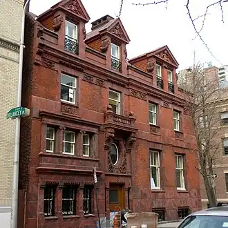 Horace Jayne House (1895), Philadelphia, Pennsylvania, Frank Furness, architect