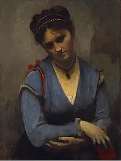 La Songerie de Mariette Gambay (1869–1870), Pushkin Museum, Moscow