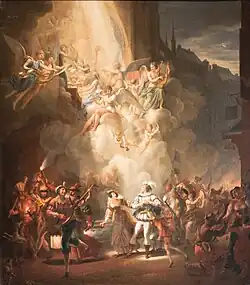 The Conversion of Henri, Duke of Joyeuse. Jean Tardieu, around 1819