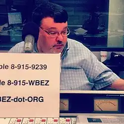 DeRogatis at WBEZ in 2012.