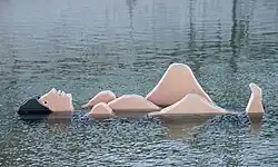 Sculptures in the Lago das Tágides, Parque das Nações, Lisbon, 2016