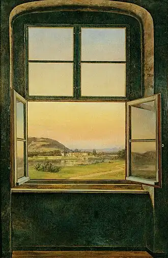 View of Pillnitz Castle (1823)
