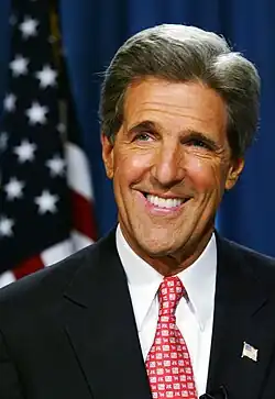 John Kerry, U.S. Senator from Massachusetts and 2004 Democratic nominee