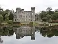 Castle reflected in the lake