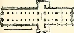 Floor plan of St Magnus Cathedral