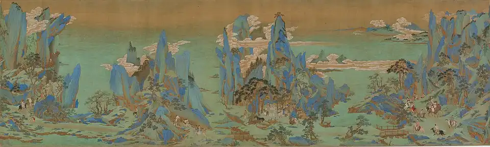 Emperor Minghuang's Journey to Sichuan