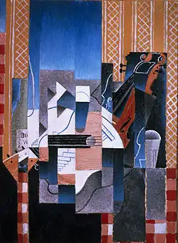 Juan Gris, 1913, Violon et guitare (Violin and Guitar), oil on canvas, 81 x 60 cm, Museo Nacional Centro de Arte Reina Sofía