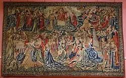 Judgment of Paradise tapestry, Brussels, c. 1519
