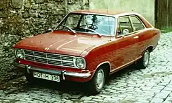 Opel Kadett B 2-door Fastback