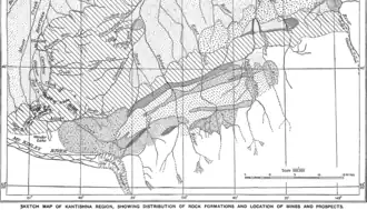 Kantishna Region geological map