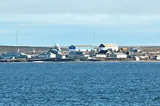 Polar station at Cape Chelyuskin