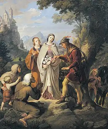 Karl von Blaas, Rosenwunder