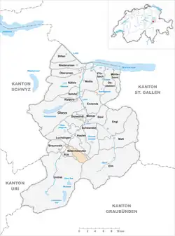 The former municipal area (2007)